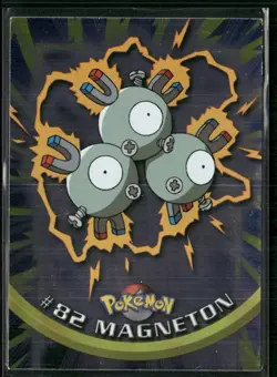2000 Topps Pokemon TV Animation Edition Series 2 #82 Magneton - Image 1