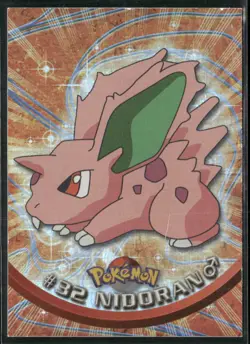 2000 Topps Pokemon TV Animation Edition Series 2 #32 nidoran - Image 1