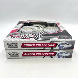 2x Pokemon TCG Scarlet Violet White Flare Binder Collection - Image 3