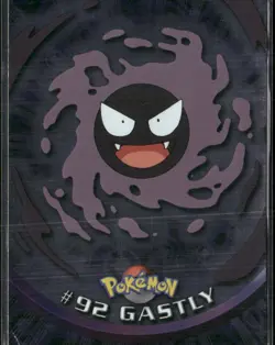 2000 Topps Pokemon TV Animation Edition Series 2 #92 Gastly holo - Image 1