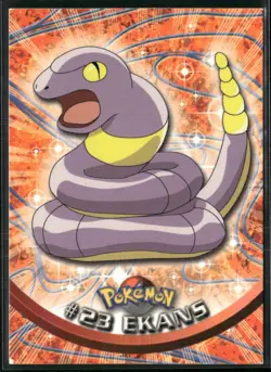 2000 Topps Chrome Pokemon #23 Ekans - Image 1