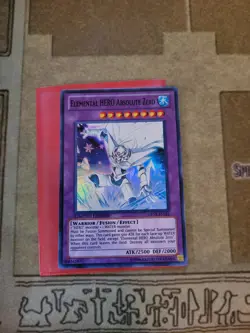 YUGIOH ELEMENTAL HERO ABSOLUTE ZERO GENF-ENSE1 SUPER LIMITED ED NM - Image 1