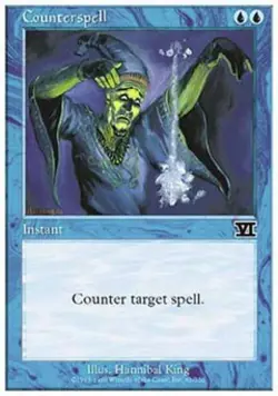 Counterspell - Light Play MTG Classic 6th Edition - Image 1