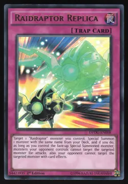 Raidraptor Replica - DPDG-EN008 - Ultra Rare - 1st Edition Yugioh - Image 1