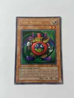 Time Wizard Metal Raiders MRD-065 Ultra Rare - MP - OG Print - Yugioh - Image 1