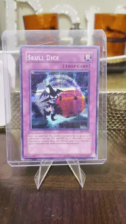 YuGiOh Eternal Duelist Soul Secret Rare Skull Dice EDS-003/ EDS-002 - Image 2
