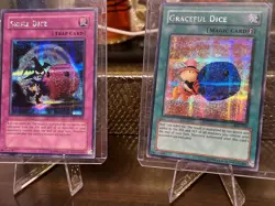 YuGiOh Eternal Duelist Soul Secret Rare Skull Dice EDS-003/ EDS-002 - Image 3