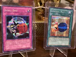 YuGiOh Eternal Duelist Soul Secret Rare Skull Dice EDS-003/ EDS-002 - Image 4