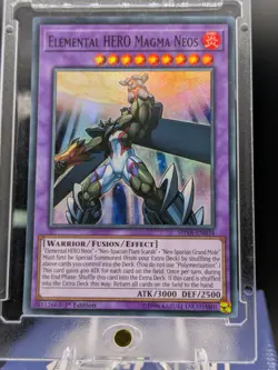 Elemental Hero Magma Neos Super Rare SHVA-EN034 LP/NM Yugioh Card - Image 1