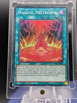 Magical Meltdown Super Rare SHVA-EN042 LP/NM Yugioh Card - Image 1
