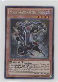 Ninja Grandmaster Hanzo SE Limited Edition YuGiOh Collectors Tins Series 9 READ - Image 1