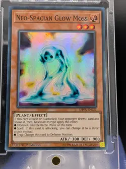 Neo-Spacian Glow Moss Super Rare SHVA-EN032 LP/NM Yugioh Card - Image 1