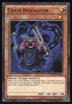 Chain Resonator - DPDG-EN022 - Common - 1st Edition Yugioh - Image 1