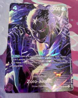 One Piece Card Zoro-Juurou SP OP12 ST18-004 Legacy of the Master English - Image 1