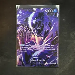 One Piece Card Zoro-Juurou SP OP12 ST18-004 Legacy of the Master English - Image 3