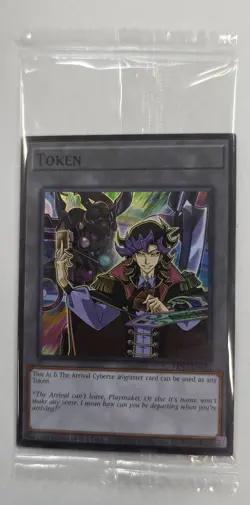 Yugioh Token Card TKN5-EN026 Ai & The Arrival Cyberberse @Ignister New Sealed - Image 1