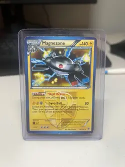 Pokemon Card Magnezone 46/135 Plasma Storm Rare Black & White Holo Foil 2012 - Image 1
