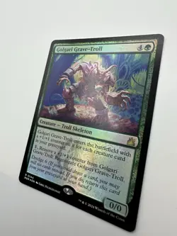 MTG TCG Golgari Grave-Troll Ravnica Remastered Foil - Image 2