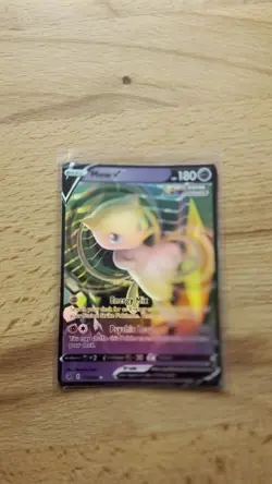 Pokemon TCG Mew V Fusion Strike Ultra Rare Full Art Holo NM Pokemon Card - Image 2