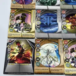 Bakugan Large Card Lot 44 Cards, 16 Magnetic Cards, 28 Non-Magnetic Cards - Image 2