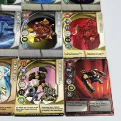 Bakugan Large Card Lot 44 Cards, 16 Magnetic Cards, 28 Non-Magnetic Cards - Image 3