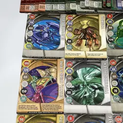Bakugan Large Card Lot 44 Cards, 16 Magnetic Cards, 28 Non-Magnetic Cards - Image 5