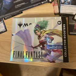 Magic The Gathering MTG Final Fantasy Collector Booster Box Opened - EMPTY - Image 1