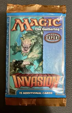 Magic the Gathering MTG Invasion (INV) Booster Pack Factory Sealed - Image 1