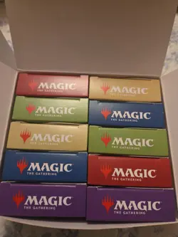 Magic The Gathering MTG Welcome Deck Box of 10 Starter Decks NIB - Image 1