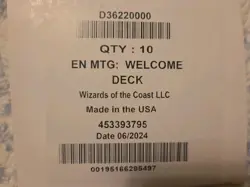 Magic The Gathering MTG Welcome Deck Box of 10 Starter Decks NIB - Image 2