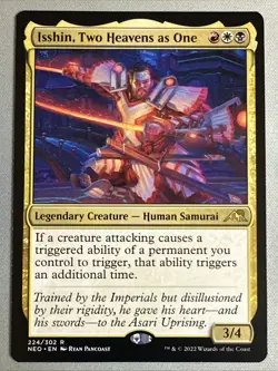MTG / Isshin, Two Heavens as One / NEO / #224 / Regular / Rare / NM - Image 1