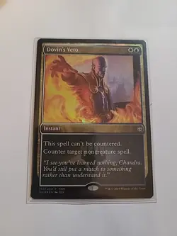 Mtg - Dovin's Veto *Foil Promo* - Image 1