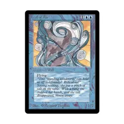 WOTC MtG Beta Wall of Air (U) VG - Image 1