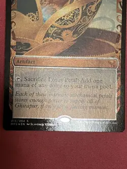 Mtg Lotus Petal Masterpiece Full Gloss Mps - Image 3