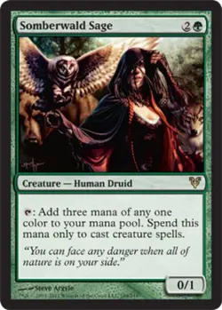 Somberwald Sage - Light Play MTG Avacyn Restored - Image 1