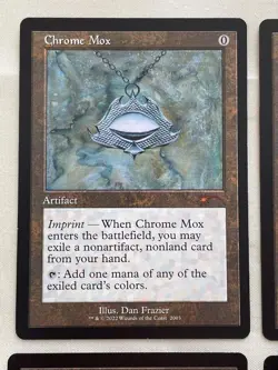 Mtg Chrome Mox Old Frame English Set Of 4 - Image 2