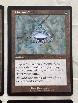 Mtg Chrome Mox Old Frame English Set Of 4 - Image 3