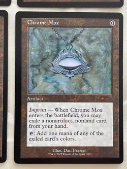 Mtg Chrome Mox Old Frame English Set Of 4 - Image 5
