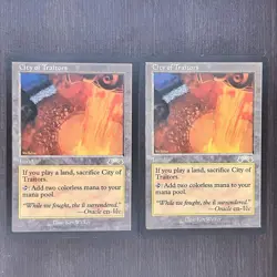 Mtg City Of Traitors English Set 2 Land - Image 1