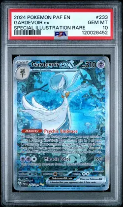 2024 POKEMON PAF EN-PALDEAN FATES SPECIAL ILLUSTRATION RARE GARDEVOIR EX PSA 10 - Image 1