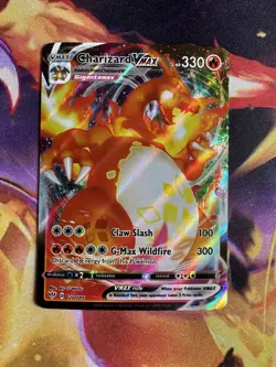 Charizard VMAX 020/189 Swsh03: Darkness Ablaze Holo Full Art Pokemon TCG - Image 1