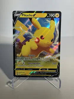 Pokemon TCG- Pikachu V - SWSH061 - Promo- NM - Image 1