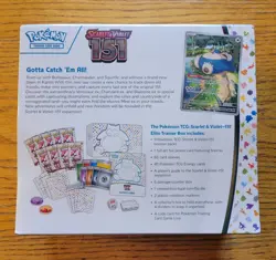 Pokemon TCG Scarlet & Violet 151 Elite Trainer Box New Factory Sealed ETB - Image 2