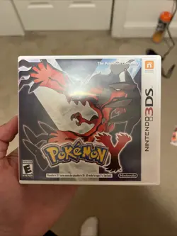Nintendo 3DS Game Pokemon Y Used Game Cartridge - Image 1