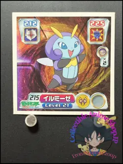 Illumise Pokemon Sticker Ruby and Sapphire Seal Collection Japanese Nintendo FB - Image 1