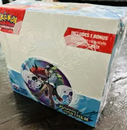 New Sealed Pokemon Scarlet & Violet Journey Together Enhanced 36 Booster Box - Image 1