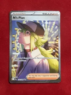 POKEMON - N’s Plan - 170-086 - Special Illustration Rare - S&V Black Bolt - Image 1