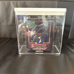 2003 Yugioh Collector Tin, Kaiba/Blue Eyes Dragon MINT!, F.Sealed &Case Fresh W2 - Image 1