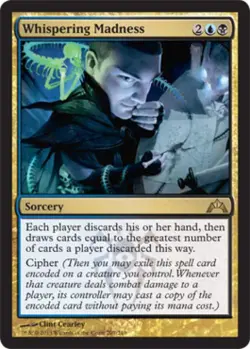 Whispering Madness - Light Play MTG Gatecrash - Image 1