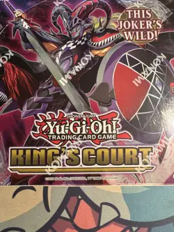 Yugioh King's Court SEALED 1st Edition Booster Box (24 Packs) - Image 3